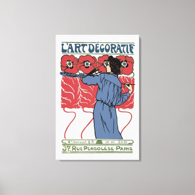 Lienzo L'Art Decoratif (Anverso)