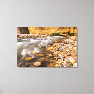 Lienzo Las Agujas Del Río Virgen El 2 De Otoño