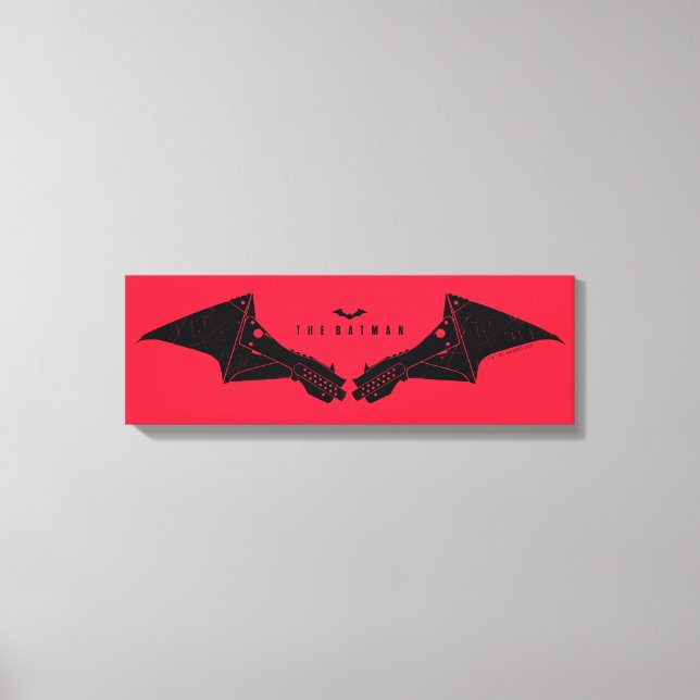 Lienzo Las alas mecánicas del murciélago de Batman (Anverso)