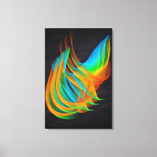 LIENZO LAS ALAS OSCURAS