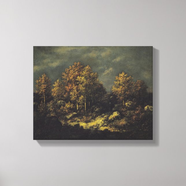 Lienzo Las alturas del Jean de París (Anverso)