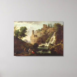 Lienzo Las caídas de Tivoli