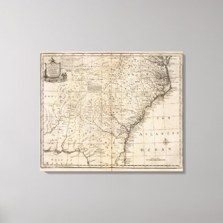 Lienzo Las Carolinas y Georgia