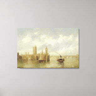 Lienzo Las casas del parlamento