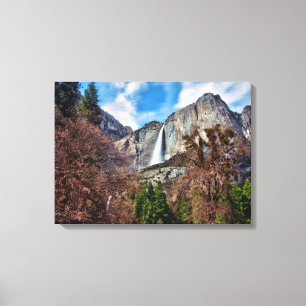 Lienzo Las cataratas de Yosemite