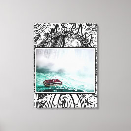 Lienzo Las Cataratas del Niagra en el lado bueno