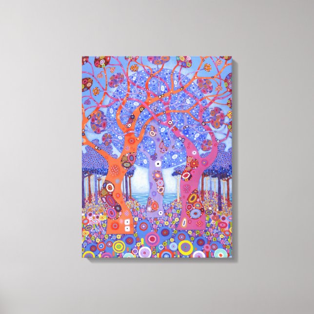 Lienzo Las Colinas de Bienvenida 2013 (Anverso)