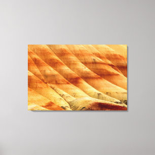 Lienzo Las Colinas Pintadas En Las Camas Fósiles De John