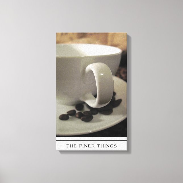 Lienzo Las cosas mejores (Anverso)