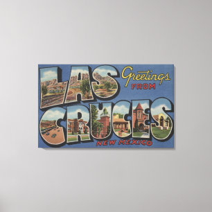 Lienzo Las Cruces, Nuevo México - Grandes Escenas de letr