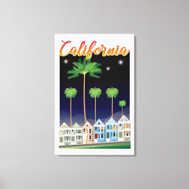 Lienzo Las damas pintadas de noche | San Francisco (Anverso)