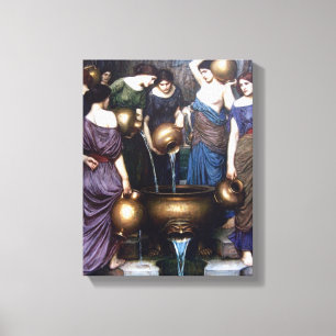 Lienzo Las Danaides por John William Waterhouse