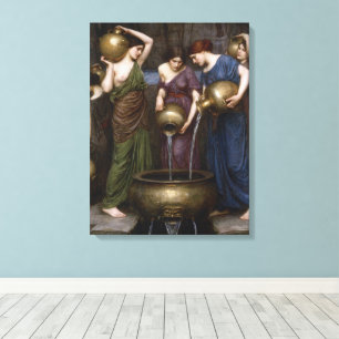 Lienzo Las Danaides por John William Waterhouse