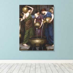 Lienzo Las Danaides por John William Waterhouse