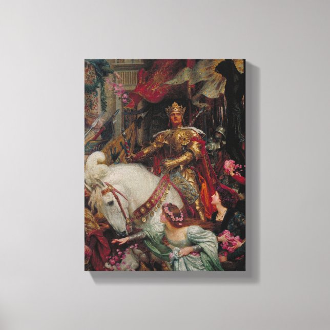 Lienzo Las Dos Coronas (Anverso)