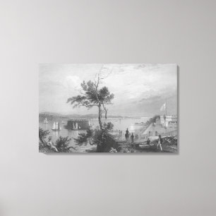 Lienzo Las flechas del Fuerte Hamilton