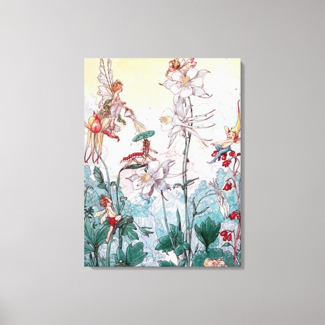 Lienzo Las hadas de la cosecha (Anverso)