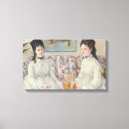Lienzo Las hermanas (de Berthe Morisot)