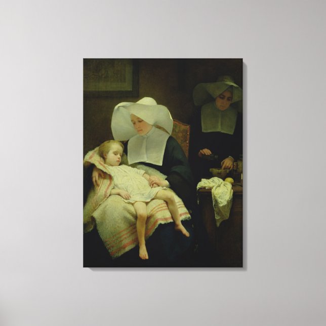 Lienzo Las hermanas de la misericordia, 1859 (Anverso)