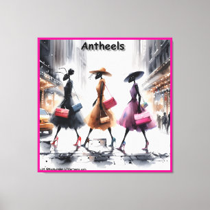 Lienzo Las hormigas de moda de Rick London de New York Ci