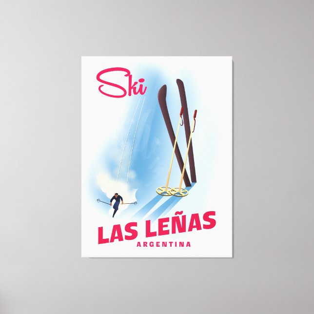 Lienzo las leñas Argentina (Anverso)