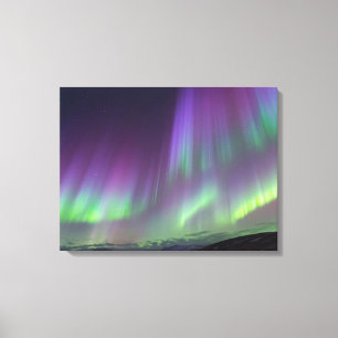 Lienzo Las Luces del Norte Norte de Islandia