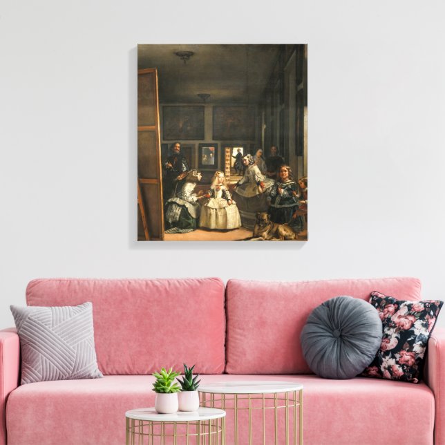 Lienzo Las meninas | Diego Velá zquez | (Insitu (Sala de estar))