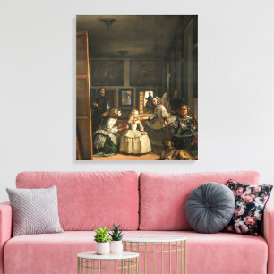 Lienzo Las Meninas Diego Velázquez