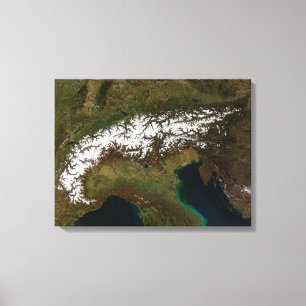 Lienzo Las montañas