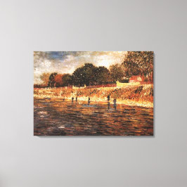 Lienzo Las orillas del Sena, Vincent van Gogh