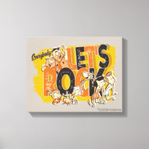 Lienzo Las piedras angulares  Todos rocamos