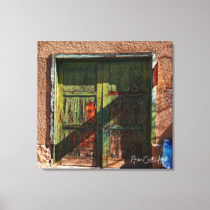 Lienzo Las Puertas Verdes