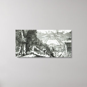 Lienzo Las razones de establecer a la colonia de