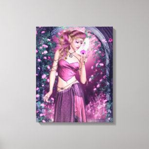 Lienzo Las reflexiones dulces del amor envolvieron la