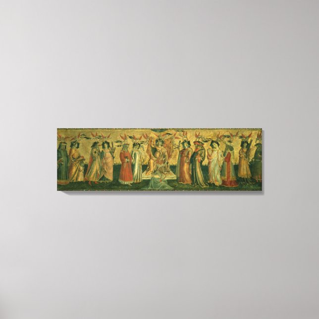 Lienzo Las siete artes liberales, c.1435 (Anverso)
