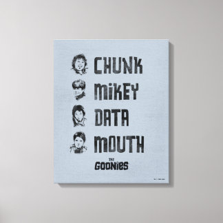 Lienzo Las tonterías | Chunk, Mikey, Data, Mouth