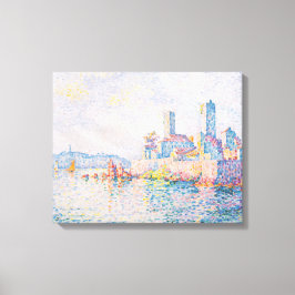 Lienzo Las Torres de Antibes (de Paul Signac)