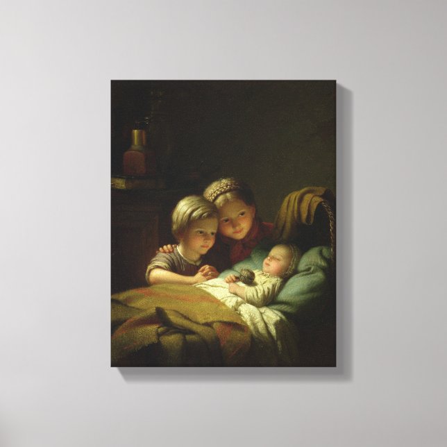 Lienzo Las tres hermanas (Anverso)
