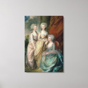 Lienzo Las tres más viejas hijas de George III: Princesa