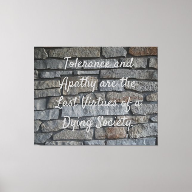 Lienzo Las últimas virtudes de Aristóteles en un (Anverso)