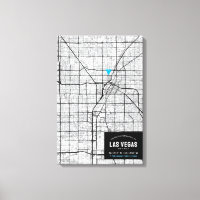Las Vegas, Nevada City Map + Mark Your Location