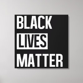 Lienzo Las vidas negras importan