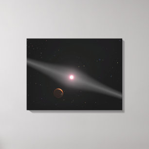 Lienzo Las vistas desde los alrededores