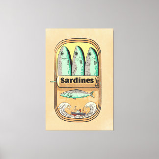Lienzo Lata de Sardinas