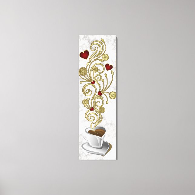 Lienzo Latte Love (Anverso)