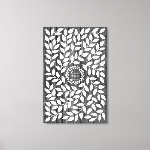Lienzo Laurel oscuro - 150 Signature Canvas Guest Book