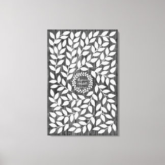 Lienzo Laurel oscuro - 150 Signature Canvas Guest Book