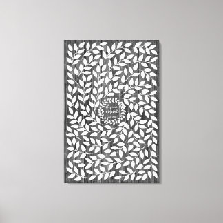 Lienzo Laurel oscuro - 250 Signature Canvas Guest Book