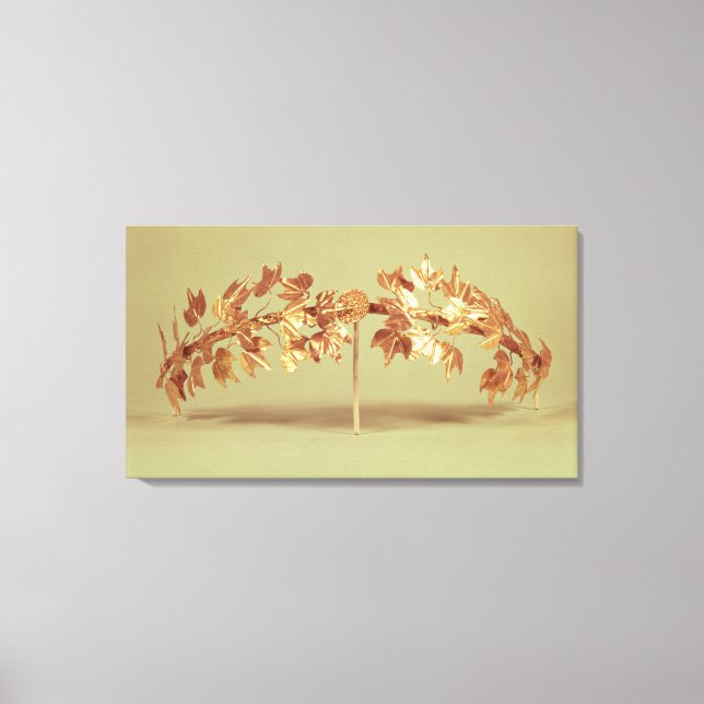 Lienzo Laurel wreath, Mycenae (Anverso)