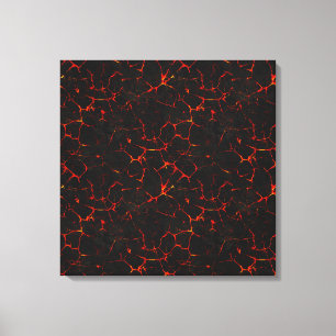 Lienzo Lava caliente de caída